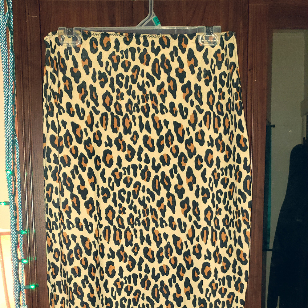 Leopard Pin-up SKirt